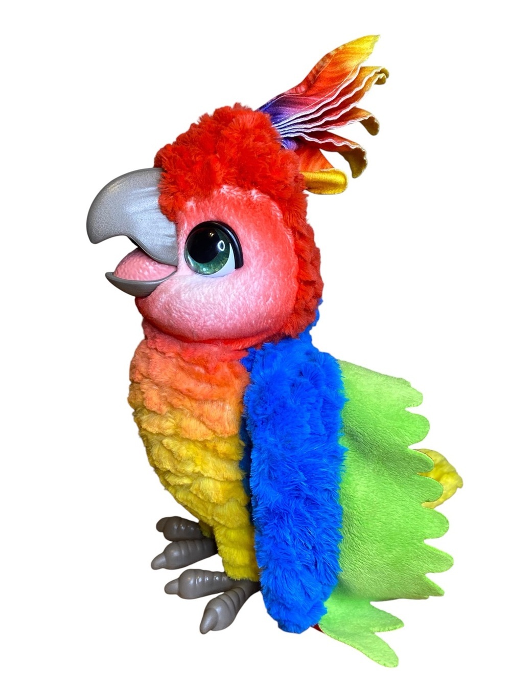 Hasbro FurReal Friends Rock-A-Too The Show Bird Interactive TalkingPlush Parrot
